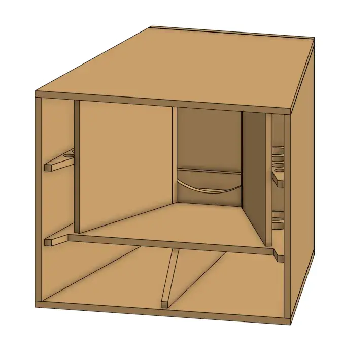 C-3DKT — tapped horn con guía 3D.